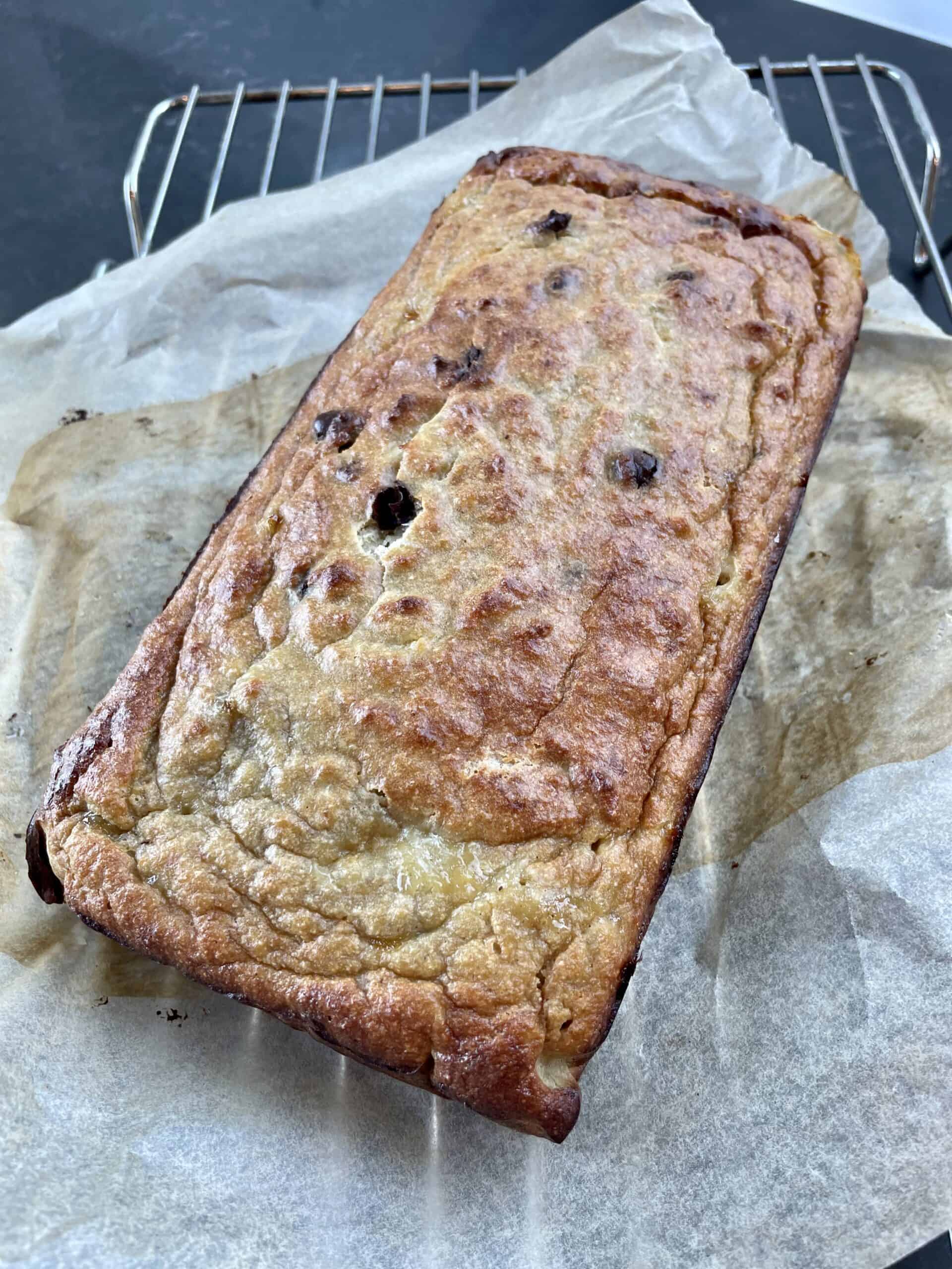 Gluten Free High Protein Banana Bread FeedMBS